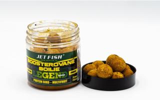 Jet Fish Boosterované boilie Legend Range -  250ml  20mm Příchuť: Protein Bird - Multifruit