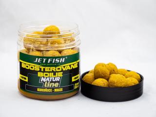 Jet Fish Boosterované Boilie Natur Line Kukuřice  250 ml ,20 mm