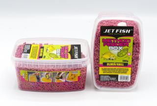Jet Fish Feeder Method Box 500 g Příchuť: Oliheň & Krill