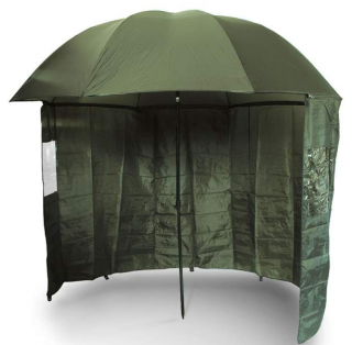 NGT Deštník s Bočnicí Brolly Side Green 2,2m