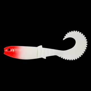 Savage Gear gumová nástraha cannibal 10 cm, 5 g Barva: Bílá & Červená