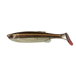 Savage gear Gumová nástraha FAT T-TAIL MINNOW – BULK Barva: Hnědá, Délka umělých nástrah: 7,5 cm