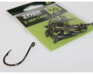 ZFISH HÁČKY CARP HOOKS Z-569 Velikost háčků: 1