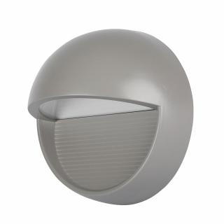 LED orientační svítidlo kulaté  IP65 3W 3K šedá (VT-1182-1406)