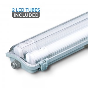 LED prachotěsné svítidlo 1,2m 2x18W (VT-12023-6387)