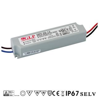 LED zdroj GPV 12V 20W 0,5A (GPV-20-12)