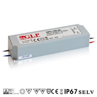 LED zdroj GPV 24V 100W 4,2A (GPV-100-24)