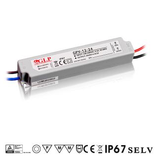 LED zdroj GPV 24V 12W 0.5A (GPV-12-24)