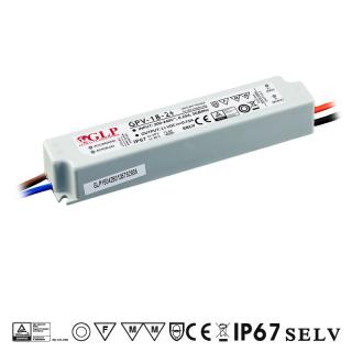 LED zdroj GPV 24V 18W 0,75A (GPV-18-24)