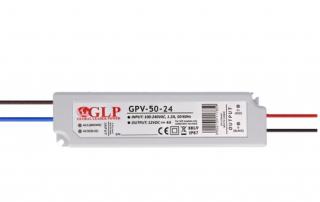 LED zdroj GPV 24V 50W 2A (GPV-50-24)