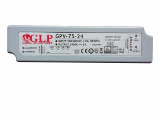 LED zdroj GPV 24V 75W 3A (GPV-75-24)