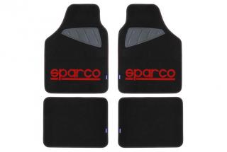 Textilní autokoberce SPARCO černo/červené 	SPC1903