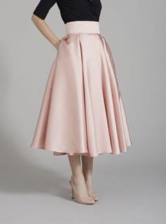Krátká saténová sukně Rosie Barva: růžová, Velikost: 38