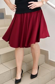 Letní kolová sukně Sarah Barva: hořčičná, Velikost: 38