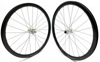 1510g Karbonová plášťová zapletená kola DUKE BACCARA 35C 3K DISC, HOPE RS4 SP road disc, Sapim CX Ray Typ ořechu: Shimano/SRAM