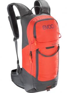 Batoh EVOC FR LITE RACE 10, 10L, Carbon Grey - Orange Velikost: M/L