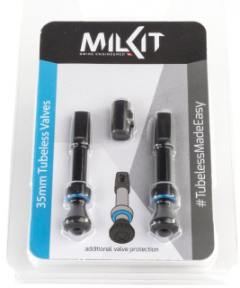 Bezdušové ventilky MILKIT Valve Pack 35mm (2 ks ventilků)