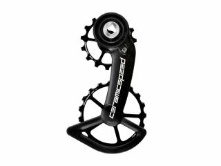 Karbonové vodítko CERAMICSPEED OSPW X System pro SRAM Road AXS, 75g Ložiska: černá coated