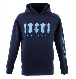 Mikina TUNE Hoodie WhatsHub darkblue