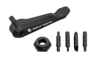 Nářadí WOLFTOOTH Multi Tool Axle Handle, černé, 32g