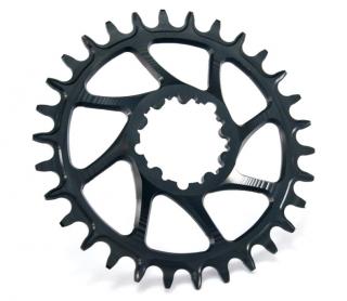 Převodník GARBARUK 34z Direct Mount 1-speed narrow-wide SRAM GXP Boost, 65g Barva: Černá