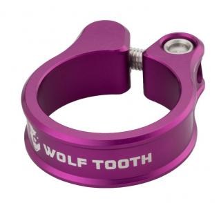 Sedlová objímka Wolf Tooth Seatpost Clamp, fialová Délka: 31,8mm