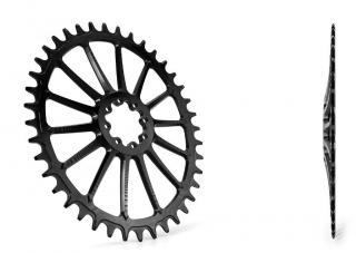 Silniční/gravel převodník GARBARUK 46z Direct Mount 1-speed narrow-wide SRAM 8-Bolt, 98g