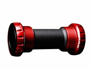 Středové složení CERAMICSPEED BSA pro kliky s osou 24mm, 92g Ložiska: červená coated