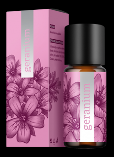 Geranium - aromaterapeutická esence 10ml (Skladem pro členy Klubu Energy)