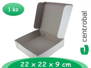 Dortová krabice 22x22x9 cm
