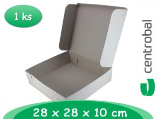 Dortová krabice 28x28x10 cm