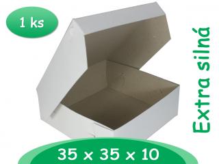 Dortová krabice 35 x 35 x 10 cm - EXTRA SILNÁ