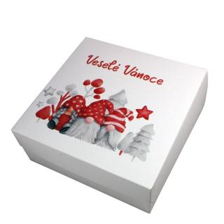 Dortová krabice - Vánoční gnomové