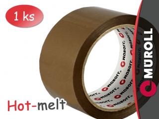 Lepící páska hnědá MÜROLL 48 mm - Hotmelt