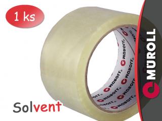 Lepící páska transparent MÜROLL 48 mm - Solvent