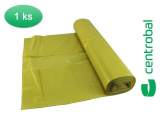 Pytel typ 60 - LDPE žlutý 700 x 1100 mm
