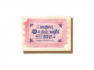 A coupon for a date night with me