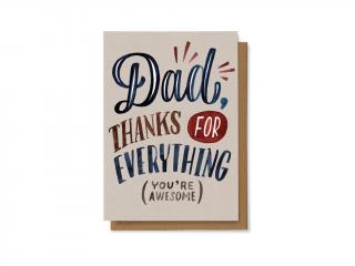 Dad, thanks for everything (you're awesome)