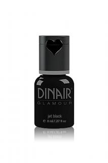 Dinair Airbrush Eyebrows GLAMOUR - Barva na obočí Odstín: jet black
