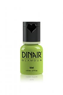 Dinair Airbrush Eyeshadow GLAMOUR Matte - Oční stíny matné Odstín: kiwi