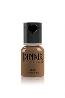 Dinair Airbrush Eyeshadow GLAMOUR Matte - Oční stíny matné Odstín: sepia