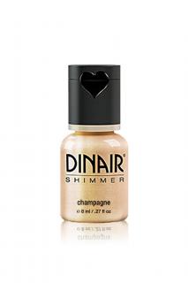 Dinair Airbrush Eyeshadow SHIMMER - Oční stíny třpytivé Odstín: champagne