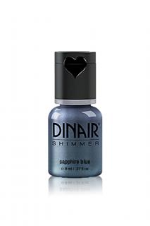 Dinair Airbrush Eyeshadow SHIMMER - Oční stíny třpytivé Odstín: sapphire blue