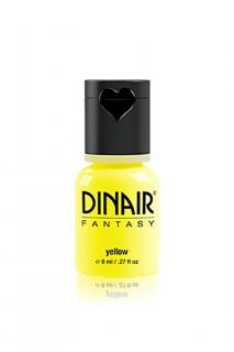 Dinair Airbrush FANTASY Colors - FX barvy Barva: Yellow, Velikost: 8 ml