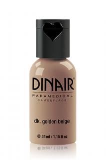 Dinair Airbrush Make-up CAMOUFLAGE paramedical Barva: dk. golden beige, Velikost: 34 ml