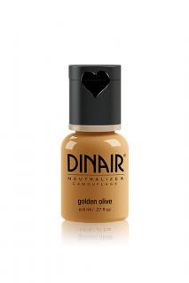 Dinair Airbrush Make-up CAMOUFLAGE paramedical Barva: golden olive, Velikost: 8 ml