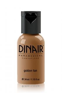 Dinair Airbrush Make-up CAMOUFLAGE paramedical Barva: golden tan, Velikost: 34 ml