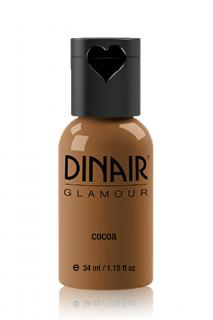 Dinair Airbrush Make-up GLAMOUR natural Barva: cocoa, Velikost: 34 ml