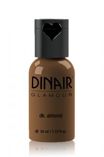 Dinair Airbrush Make-up GLAMOUR natural Barva: dk. almond, Velikost: 34 ml