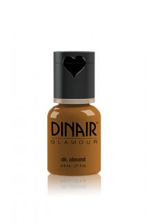 Dinair Airbrush Make-up GLAMOUR natural Barva: dk. almond, Velikost: 8 ml